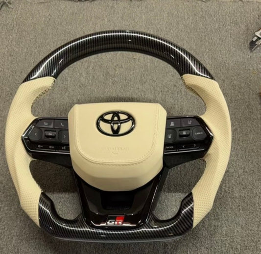 Sandy taupe 70 series/N80 steering wheel