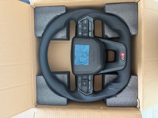 GR style 70 Series/N80 Steering Wheel (all black leather )