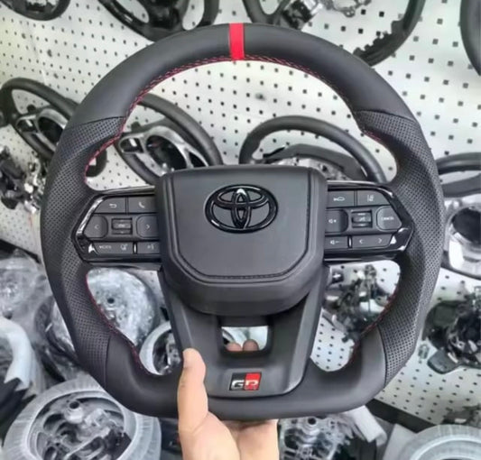 All leather 70 series/N80 steering wheel with or without stripe