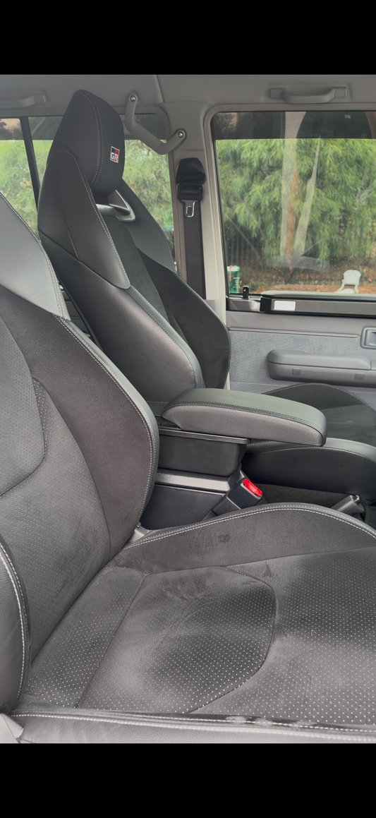 Toyota LandCruiser 70 Series Centre Console Armrest – Simple Comfort Upgrade (76/78/79 Series)