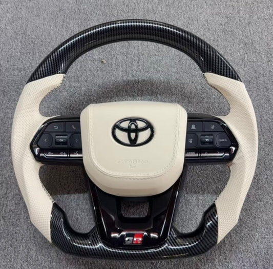 Sandy taupe 70 series/N80 steering wheel